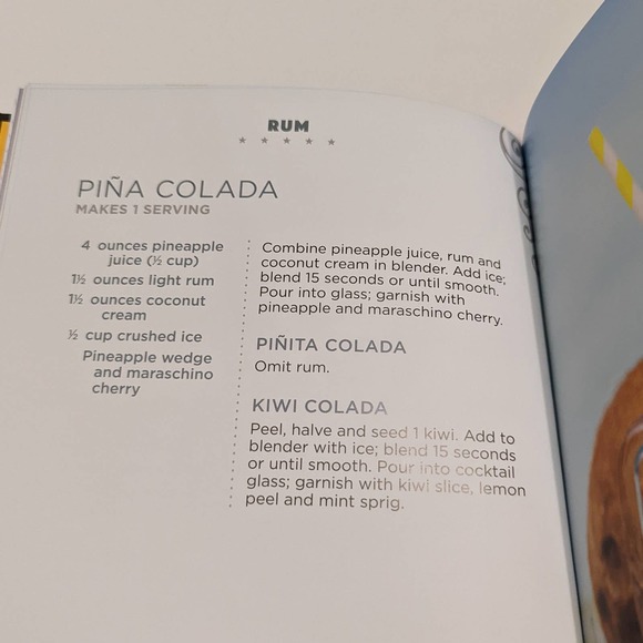 Cocktail Drinks Recipe Book Lot (2 Hardcover) – Shaken, Stirred, Non-Alcoholic - Picture 12 of 14